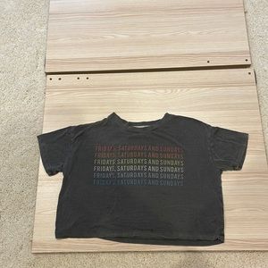 Vintage Havana cropped t-shirt